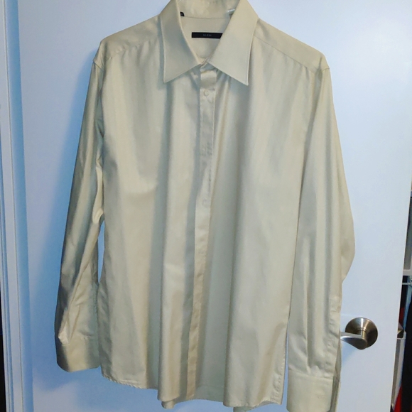 Gucci Yellow Dress shirt 17 1/2
